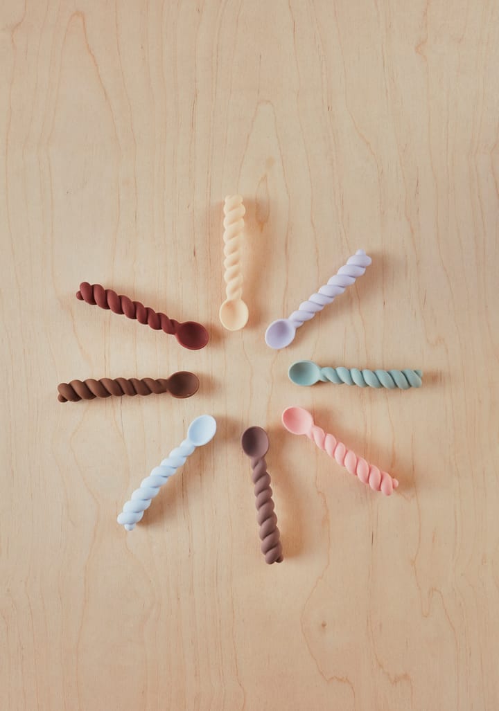 Mellow lusikka 3-pack, Lavender-vanilla-light Rubber OYOY