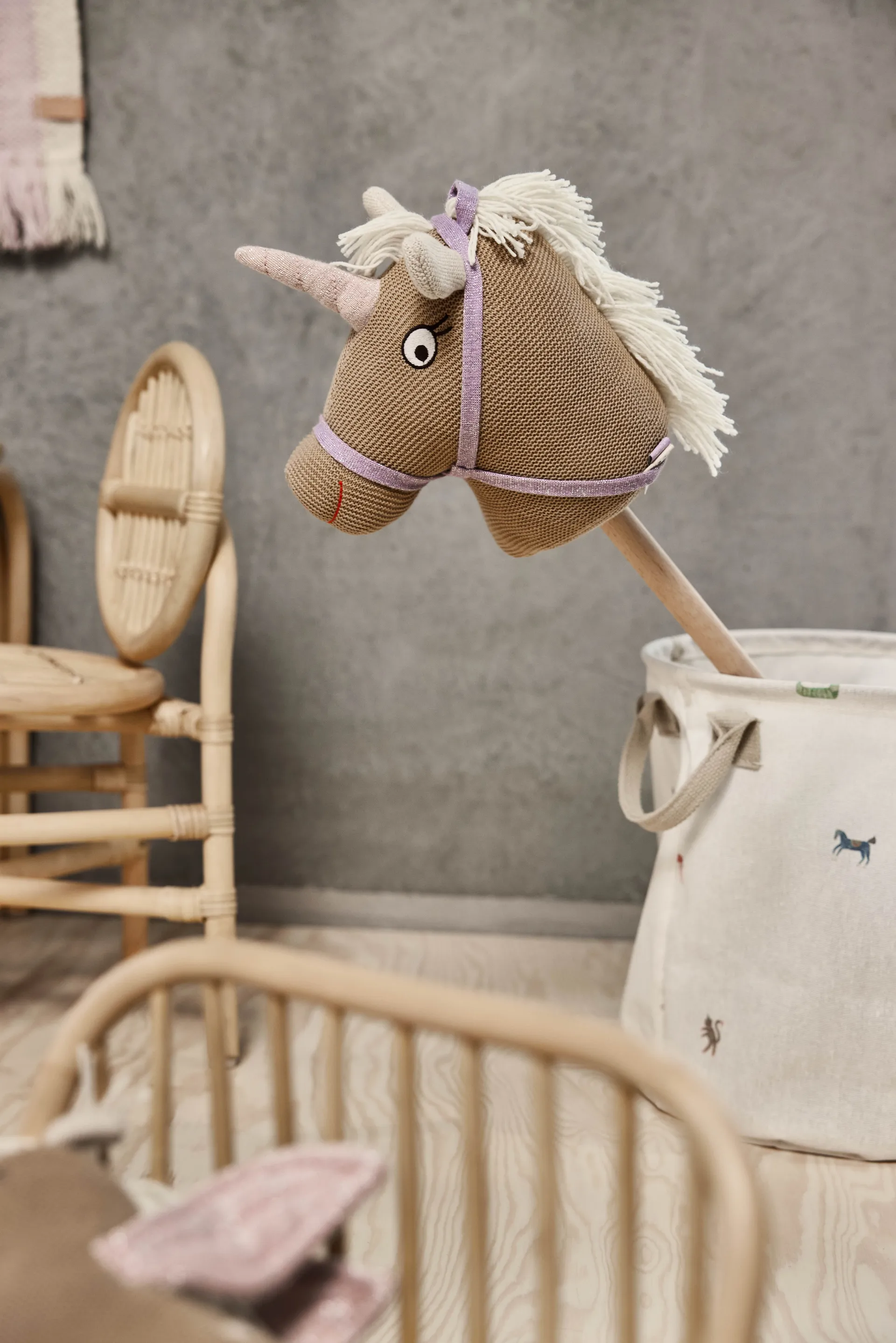 Moira säilytyskori medium 32xØ32 cm 2 osaa., Monivärinen OYOY