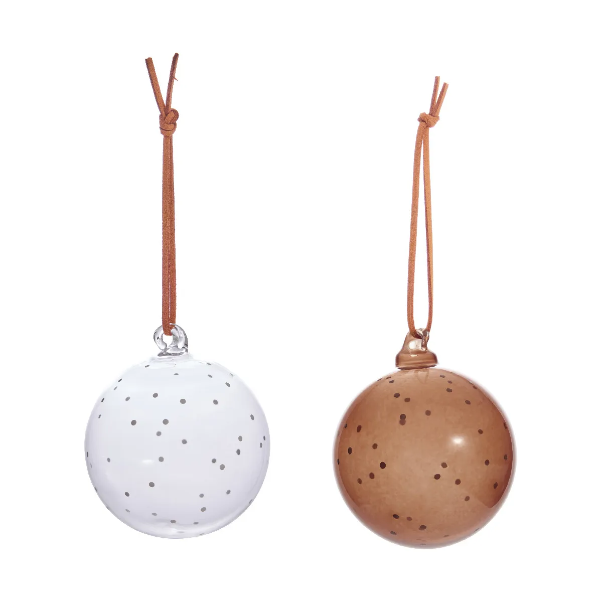 Natale Christmas joulupallo 2 osaa, Kirkas-muskottipähkinä OYOY