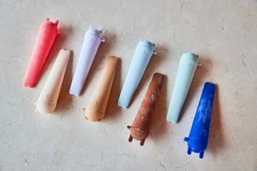 Ninka & Teddy ice pops 4-pakkaus - Optic blue-pale green-pale blue-caramel - OYOY