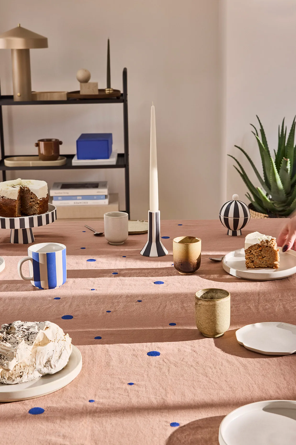 Nori jälkiruokalautanen 13x15 cm 2-pack, Mellow OYOY