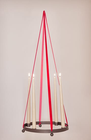 Pearl adventtikynttelikkö Ø 36 cm - BrownedBrass - OYOY