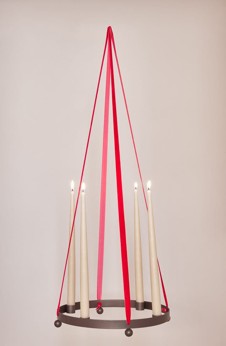Pearl adventtikynttelikkö Ø 36 cm, BrownedBrass OYOY