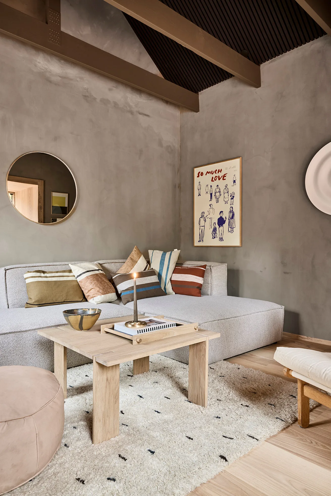 Pieni tarjotin large 34x46 cm, Black OYOY