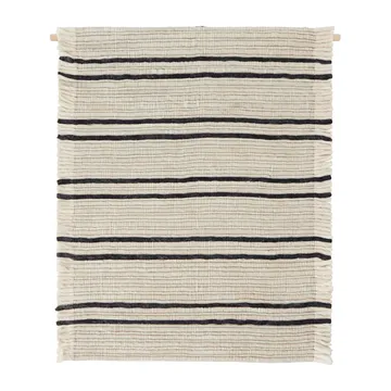 Putki seinäkoriste 80x100 cm - Offwhite-black - OYOY