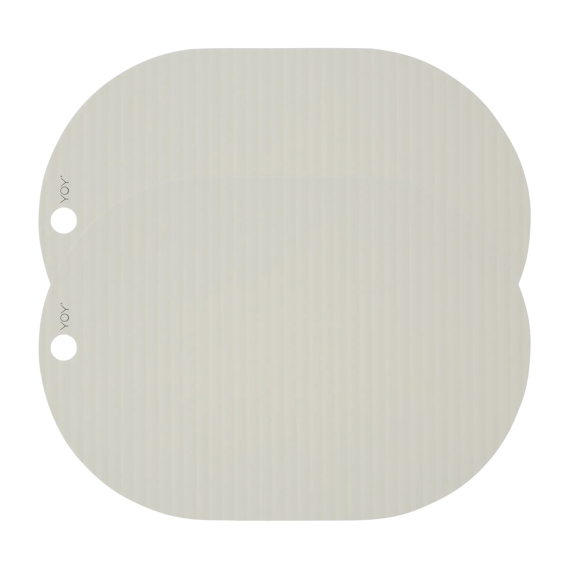 Ribbo pöytätabletti, 2-pakkaus, Off white OYOY