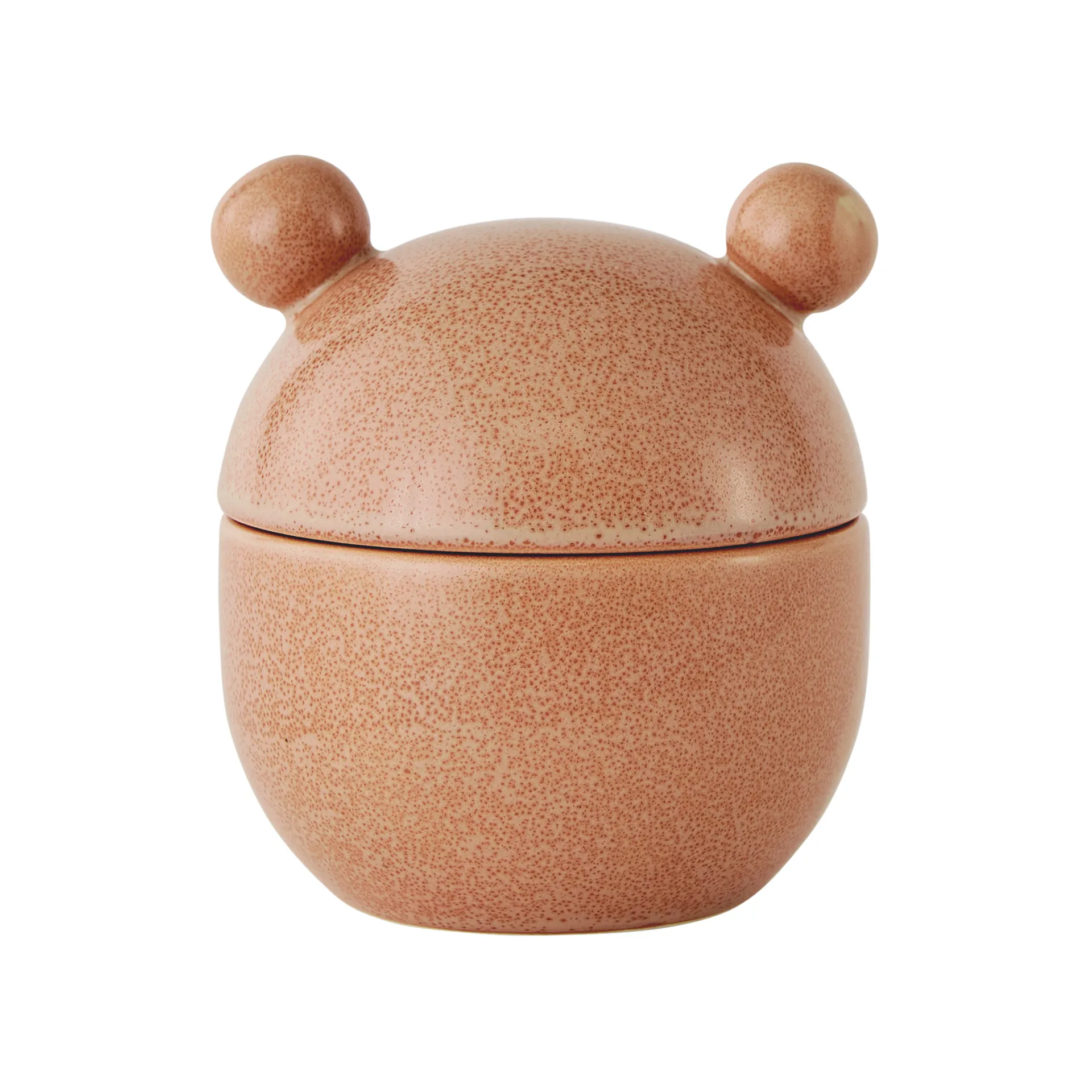 Saga Bonbonniere kulho kannellinen korkea Ø9 cm, Camel OYOY