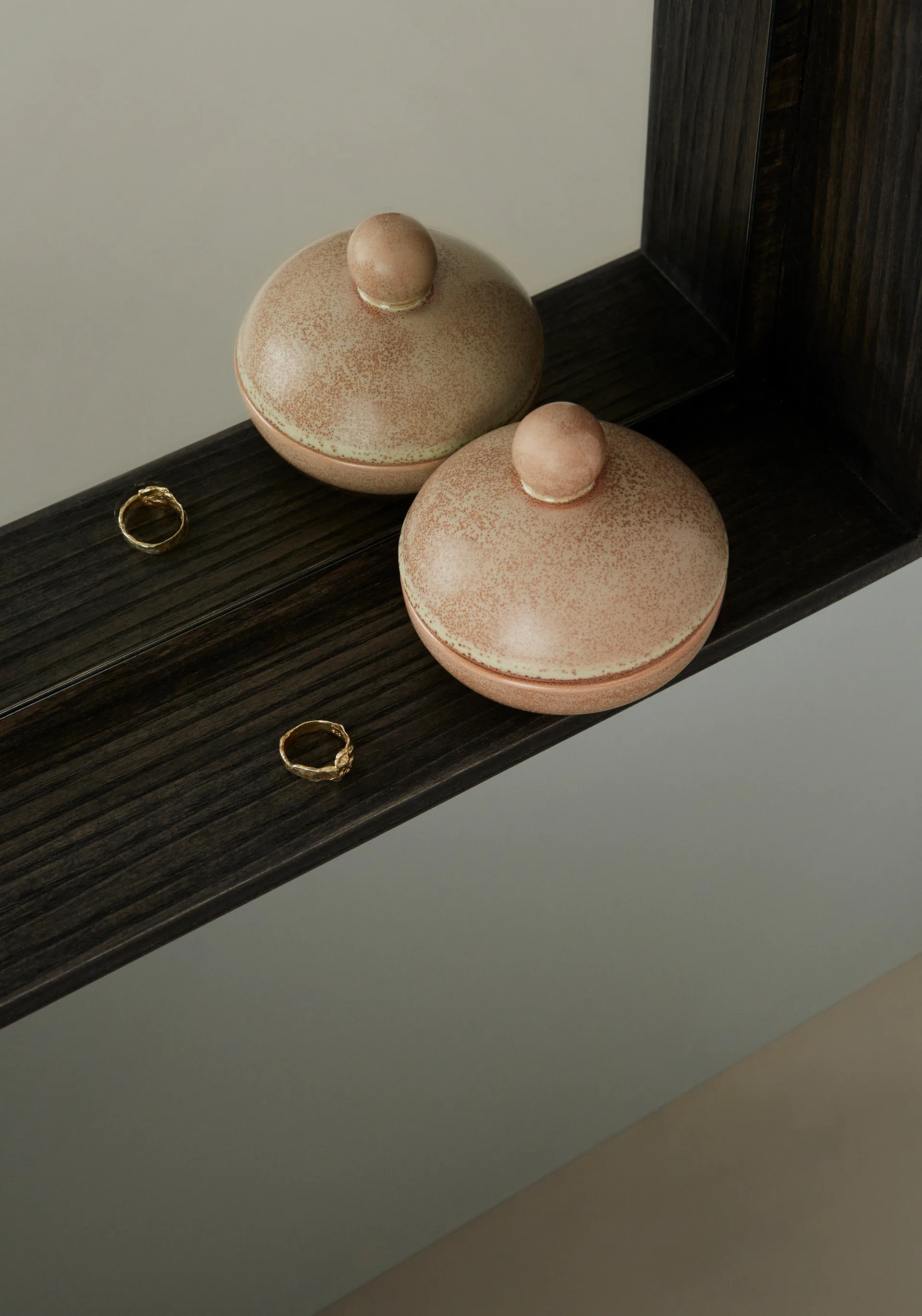 Saga Bonbonniere kulho kannellinen ruokaala Ø8 cm, Camel OYOY