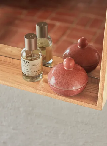 Saga Bonbonniere kulho kannellinen ruokaala Ø8 cm - Coral - OYOY