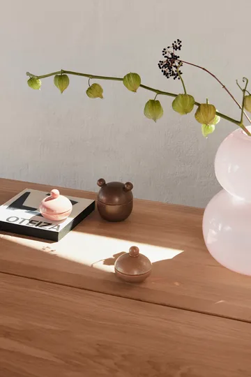 Saga Bonbonniere kulho kannellinen ruokaala Ø8 cm - Coral - OYOY