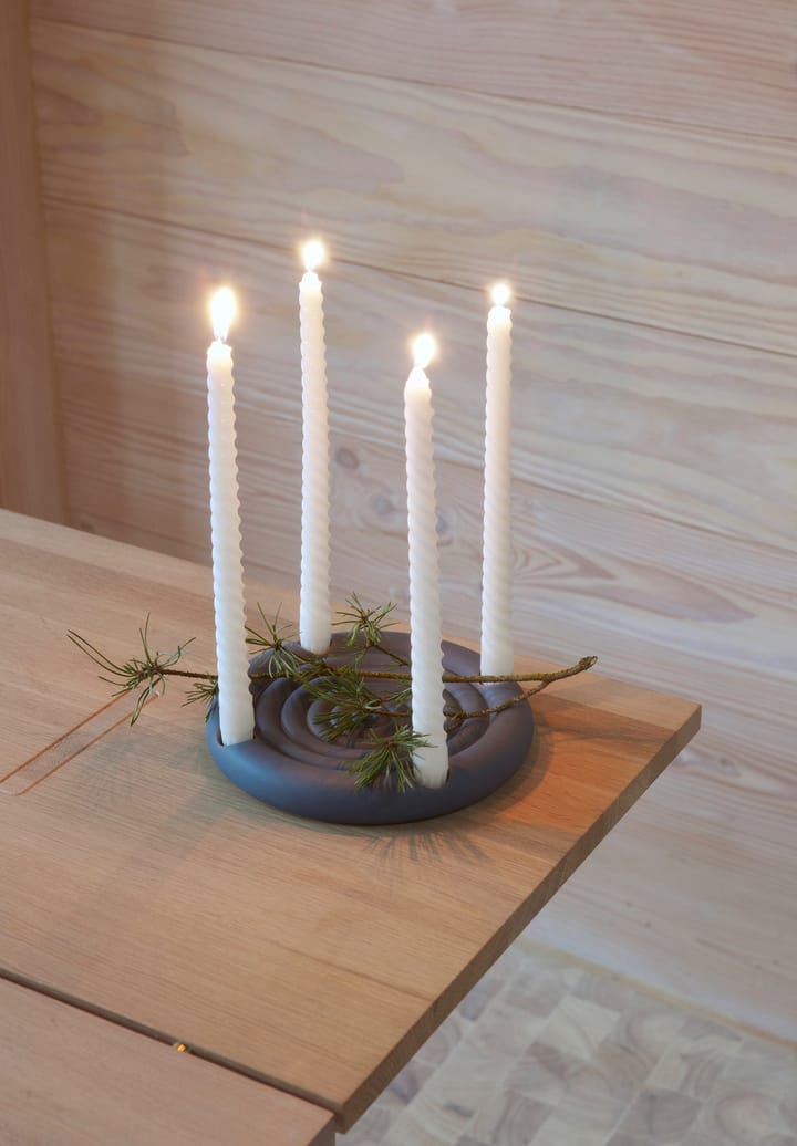 Savi adventtikynttilänjalka Ø 24,5 cm, Midnight Blue OYOY