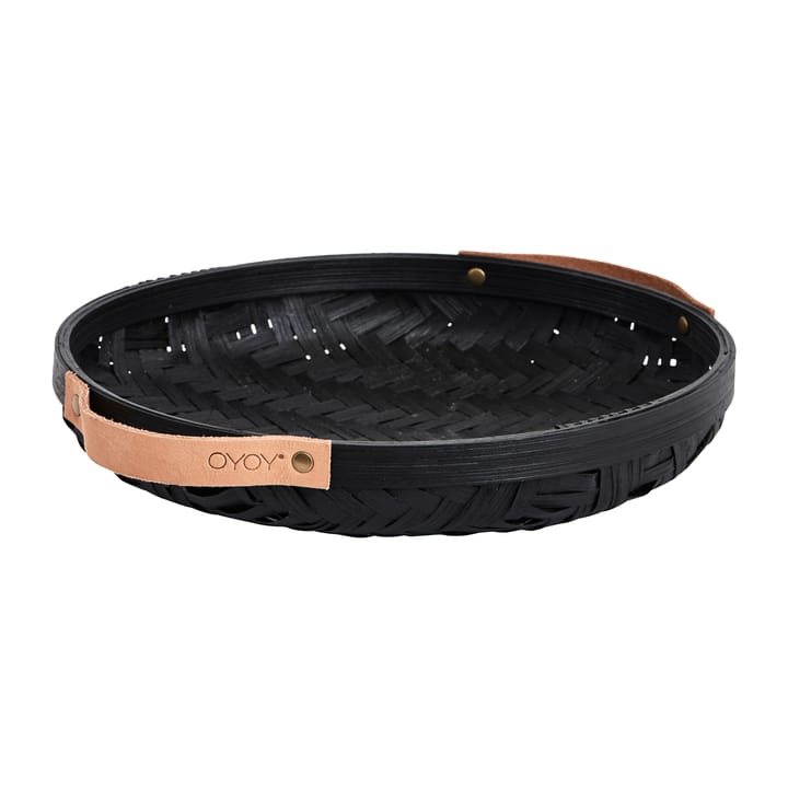 Sporta leipäkori pyöreä Ø30 cm, Musta OYOY