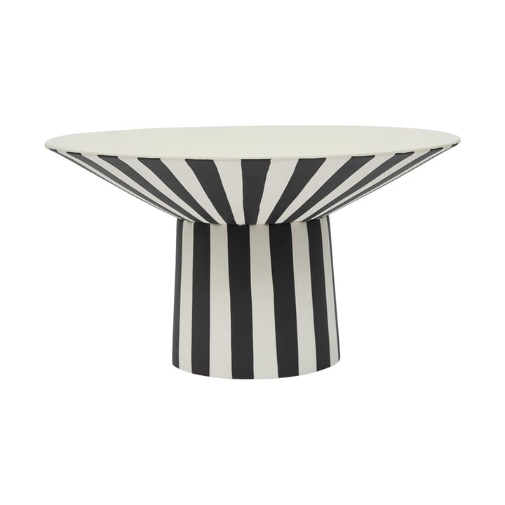 Toppu keskipiste korkea 17xØ30 cm - White-black - OYOY