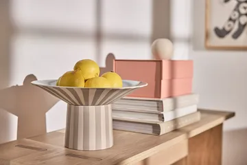 Toppu keskipiste korkea Ø30x17 cm - Clay-Ice blue - OYOY