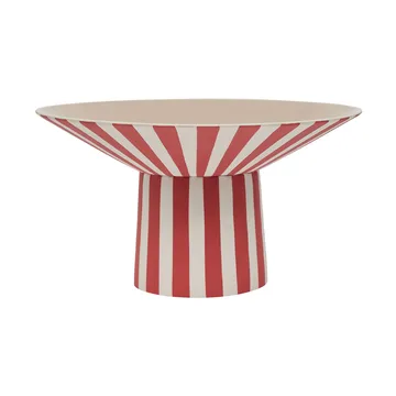 Toppu keskipiste korkea Ø30x17 cm - Red-peach - OYOY