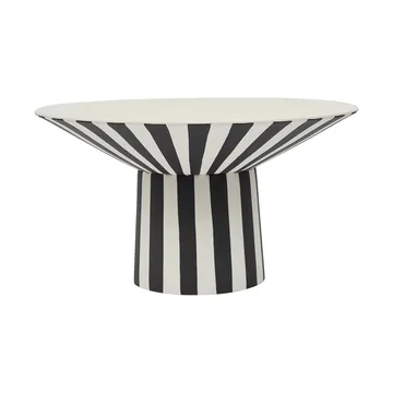 Toppu keskipiste korkea Ø30x17 cm - White-black - OYOY