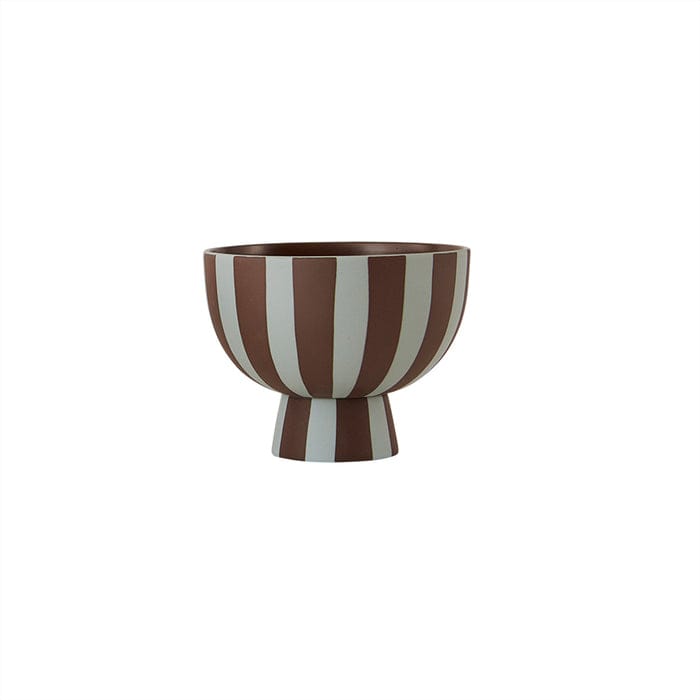 Toppu kulho mini Ø12,6 cm, Dusty sininen-suklaa OYOY
