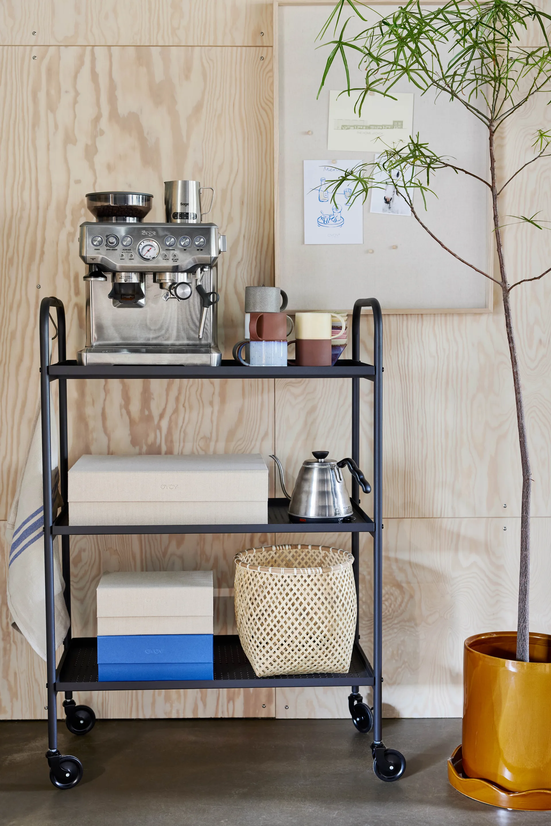 Urheilullinen säilytyskori round, Luonto OYOY