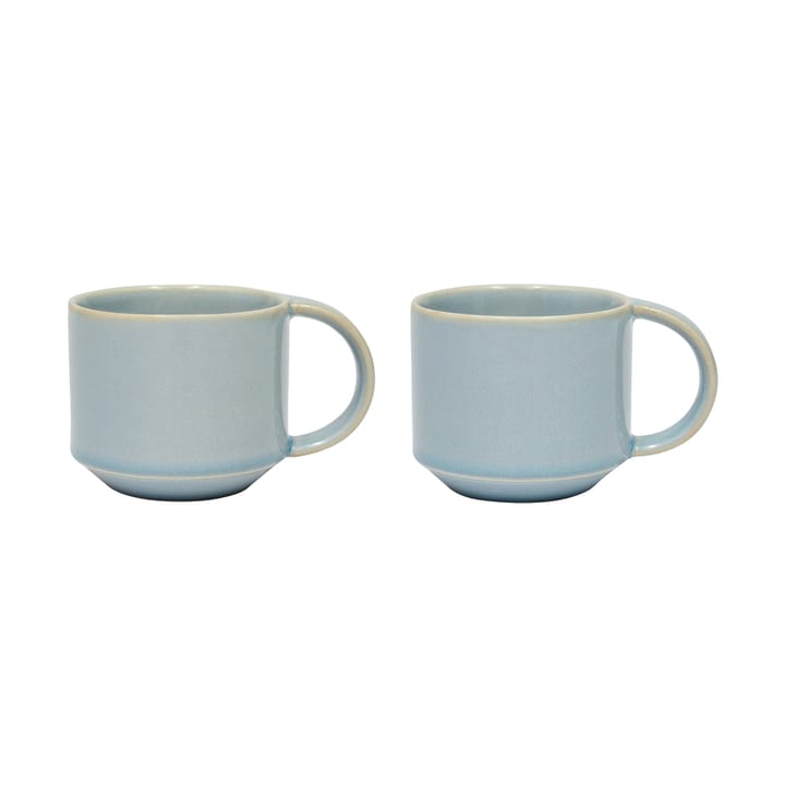 Yuka kuppi 2-pakkaus - Ice blue - OYOY