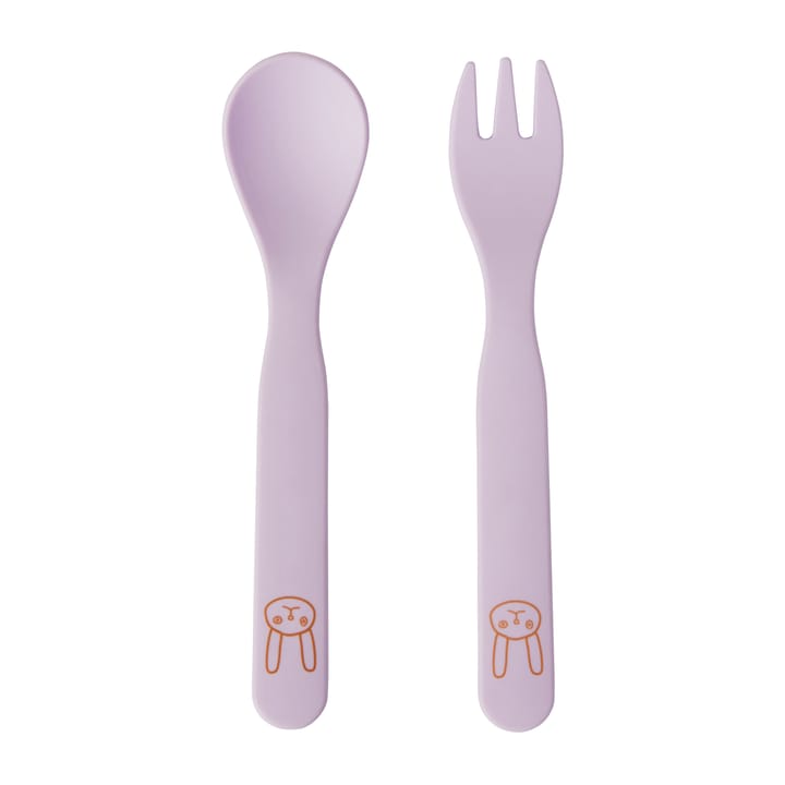 Yummy lasten aterimet 2 osaa - Lavender - OYOY