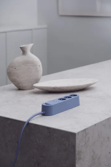 Alma Power Bar jatkojohto - Kattegatt blue - Palette