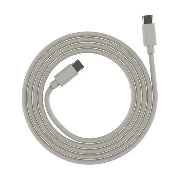 USB-C–USB-C-kaapeli 240 W - Sandhamn beige, 2 m - Palette