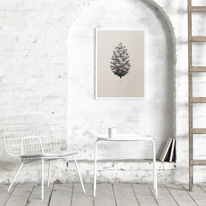 1:1 Pine Cone juliste - hiekka, 50x70 cm - Paper Collective