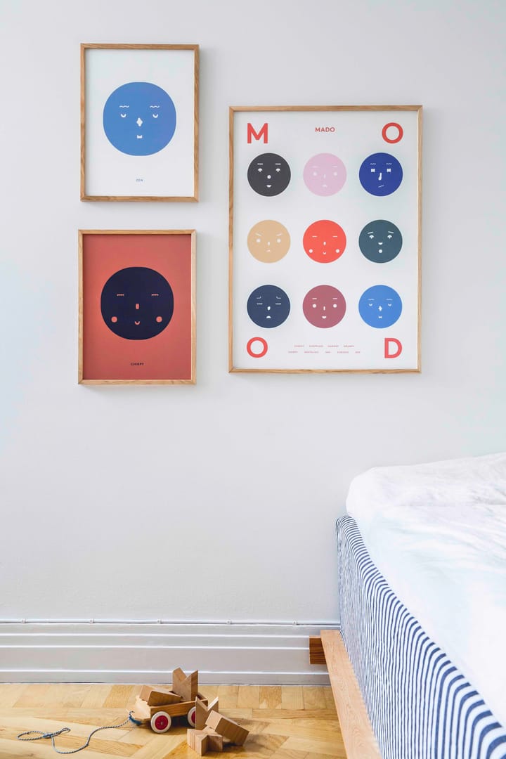 9 Moods -juliste, 50 x 70 cm Paper Collective