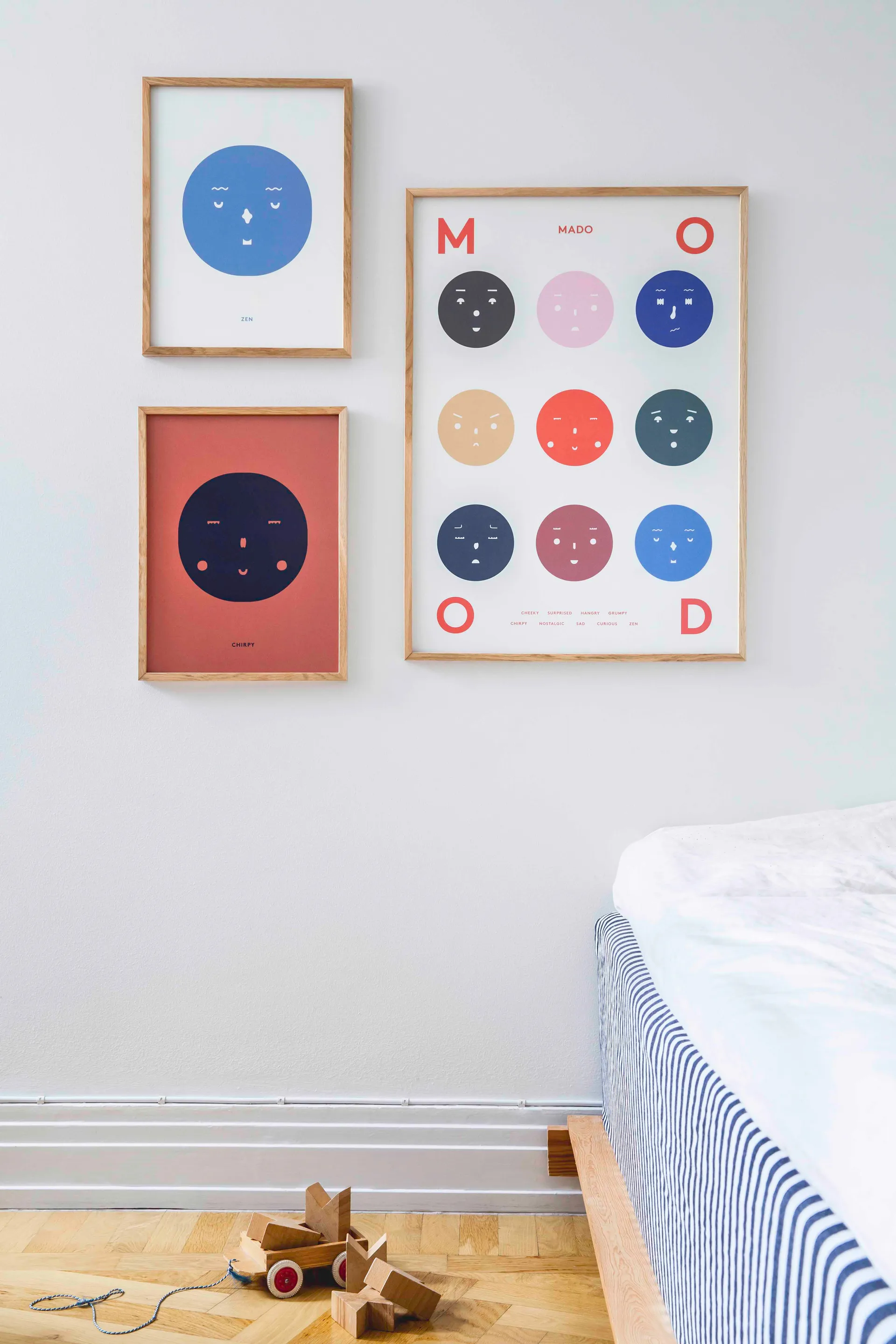 9 Moods -juliste, 70 x 100 cm Paper Collective