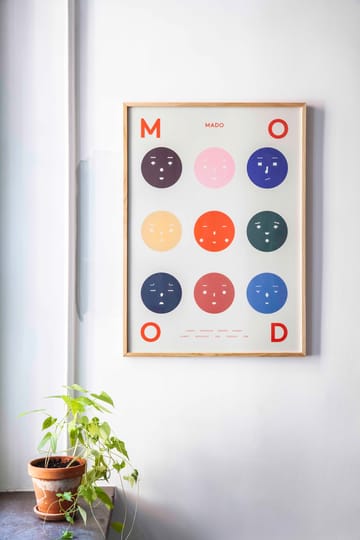 9 Moods -juliste - 70 x 100 cm - Paper Collective
