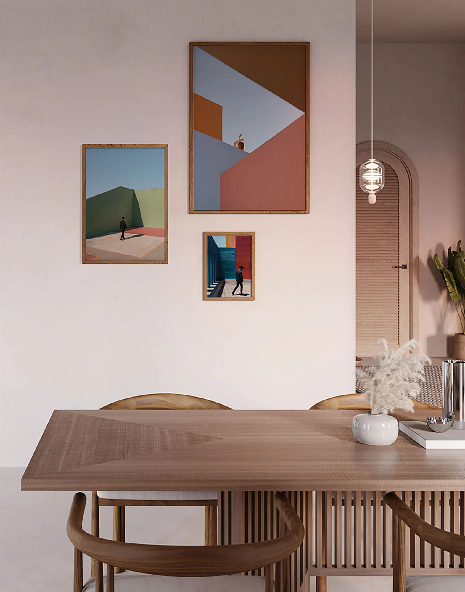 Angular Afternoon juliste, 50x70 cm Paper Collective