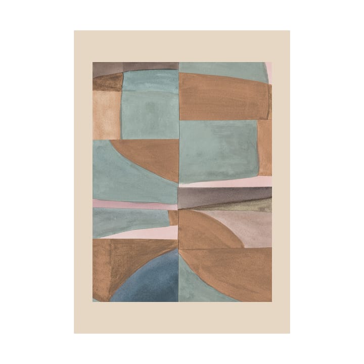Autumn Forms 03 juliste - 30x40 cm - Paper Collective