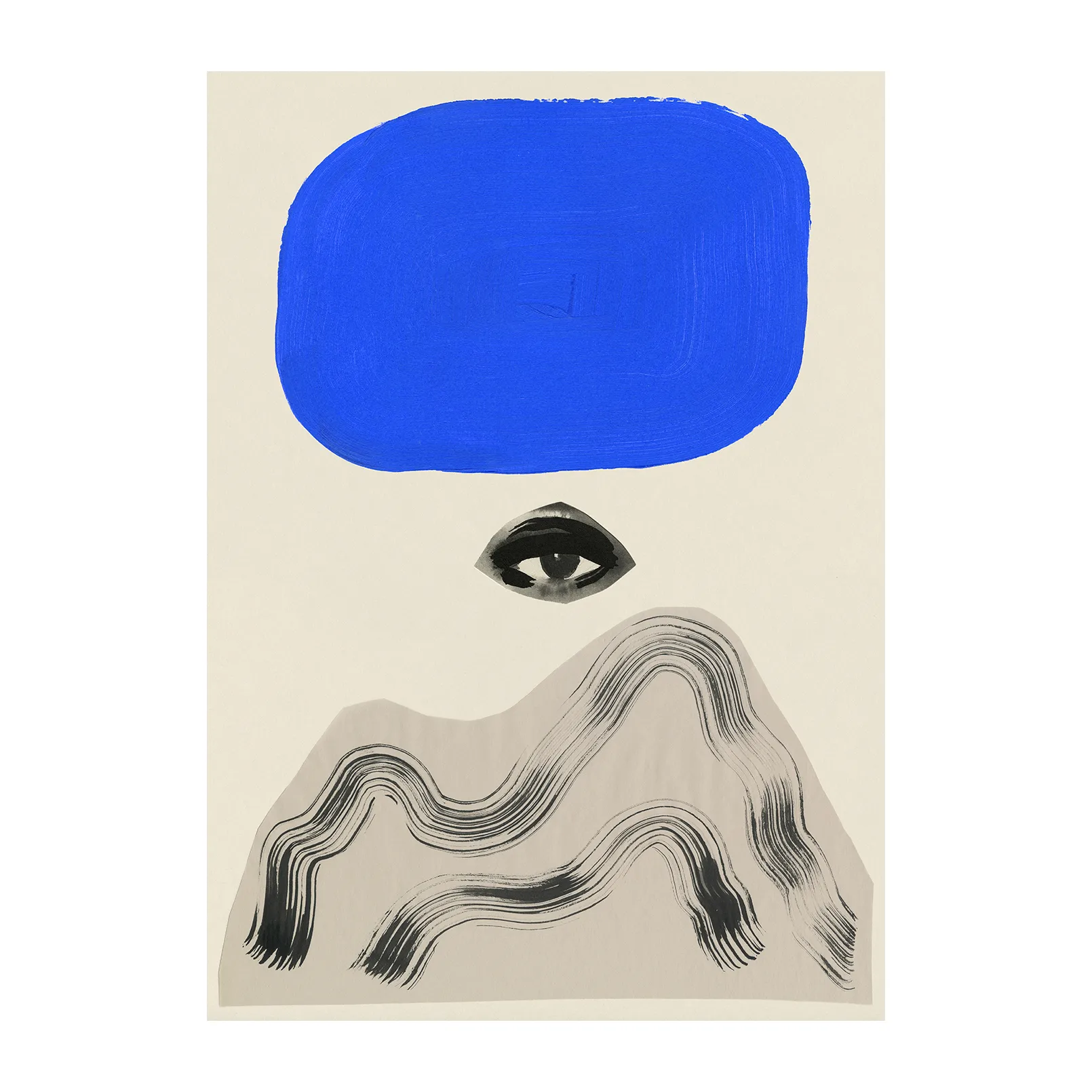 Between Mountain & Sky -juliste, 30 x 40 cm Paper Collective