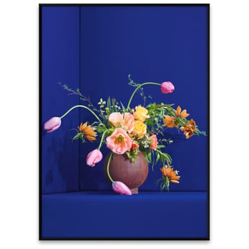 Blomst 01 Blue juliste - 70x100 cm - Paper Collective