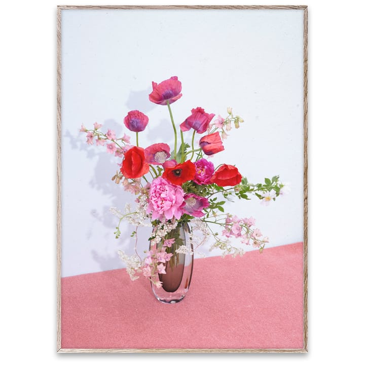 Blomst 04 Pink juliste - 50x70 cm - Paper Collective