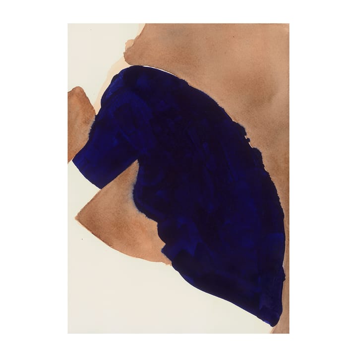 Blue Knit -juliste - 30 x 40 cm - Paper Collective
