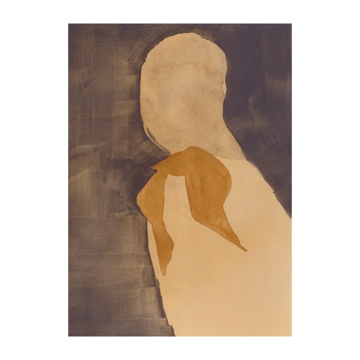 Brown Scarf -juliste - 30 x 40 cm - Paper Collective