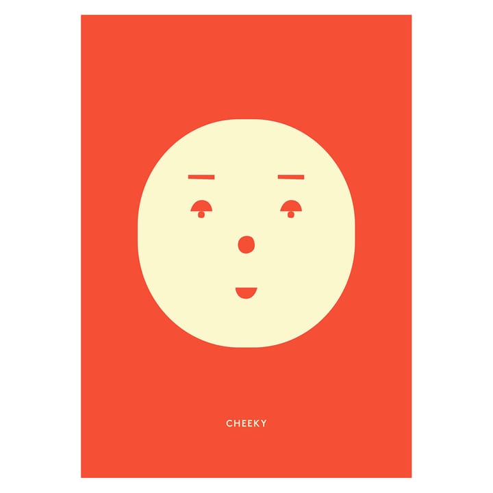 Cheeky Feeling -juliste - 50x70 cm - Paper Collective