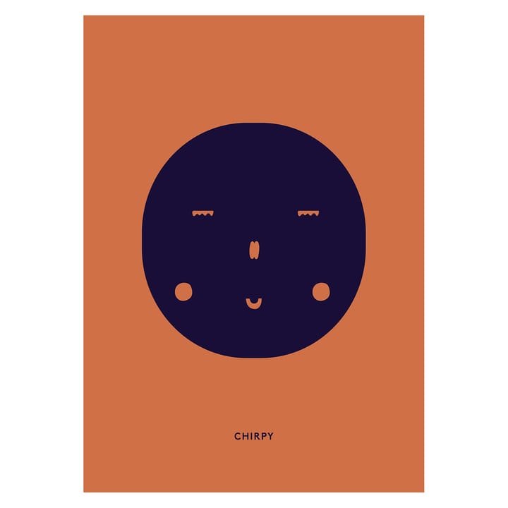 Chirpy Feeling -juliste - 30x40 cm - Paper Collective