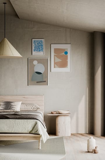 Comfort - Blue juliste - 30x40 cm - Paper Collective
