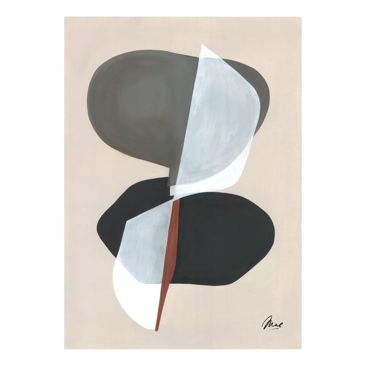 Composition 01 -juliste - 50x70 cm - Paper Collective