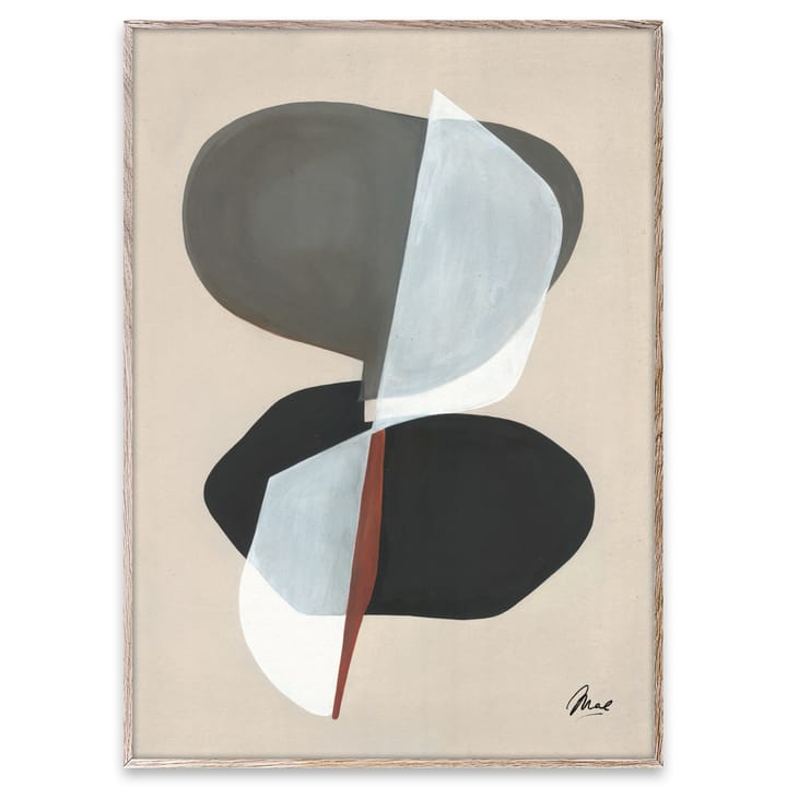 Composition 01 -juliste - 70 x100 cm - Paper Collective