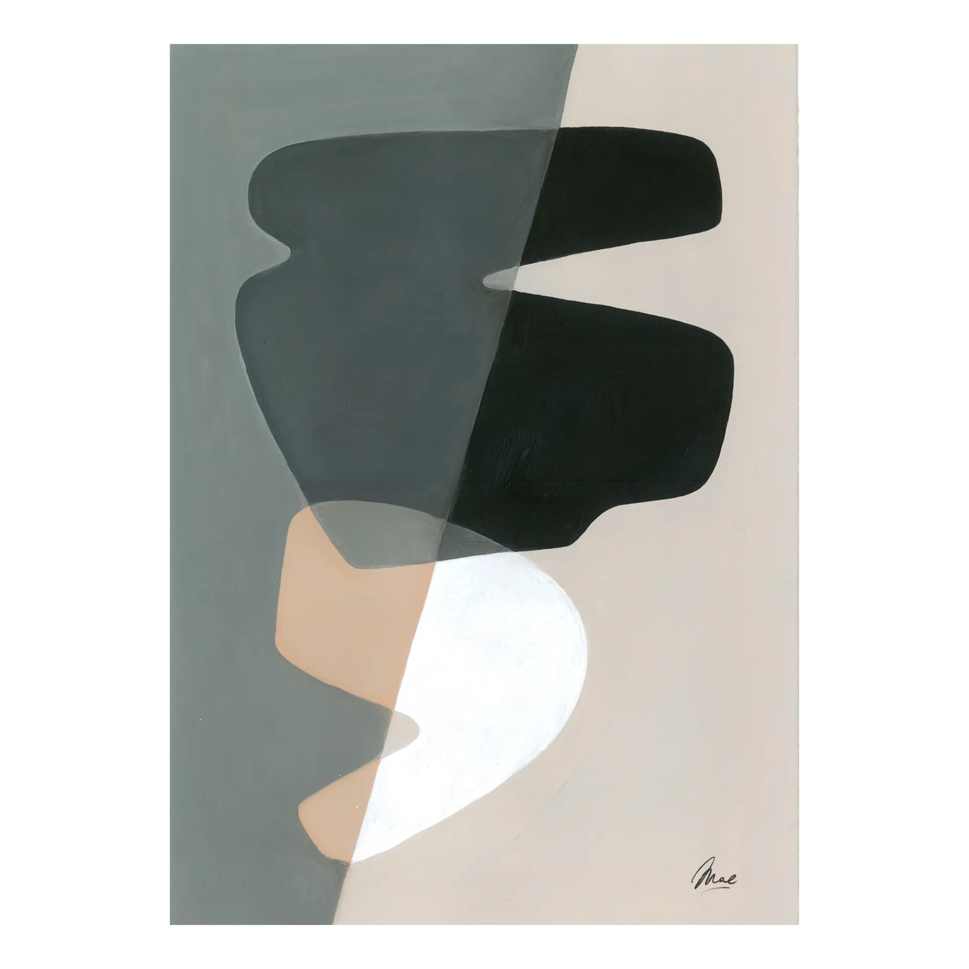 Composition 02 -juliste, 70 x 100 cm Paper Collective