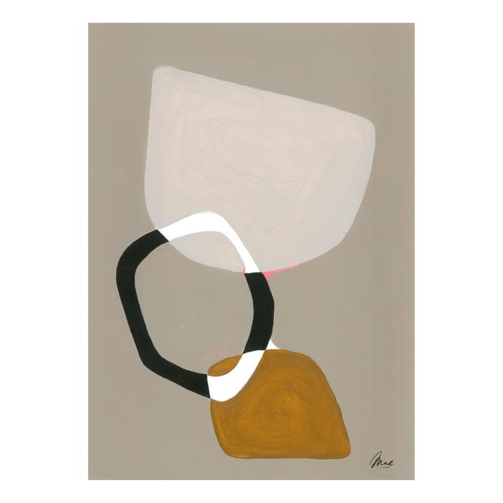 Composition 03 -juliste - 50x70 cm - Paper Collective