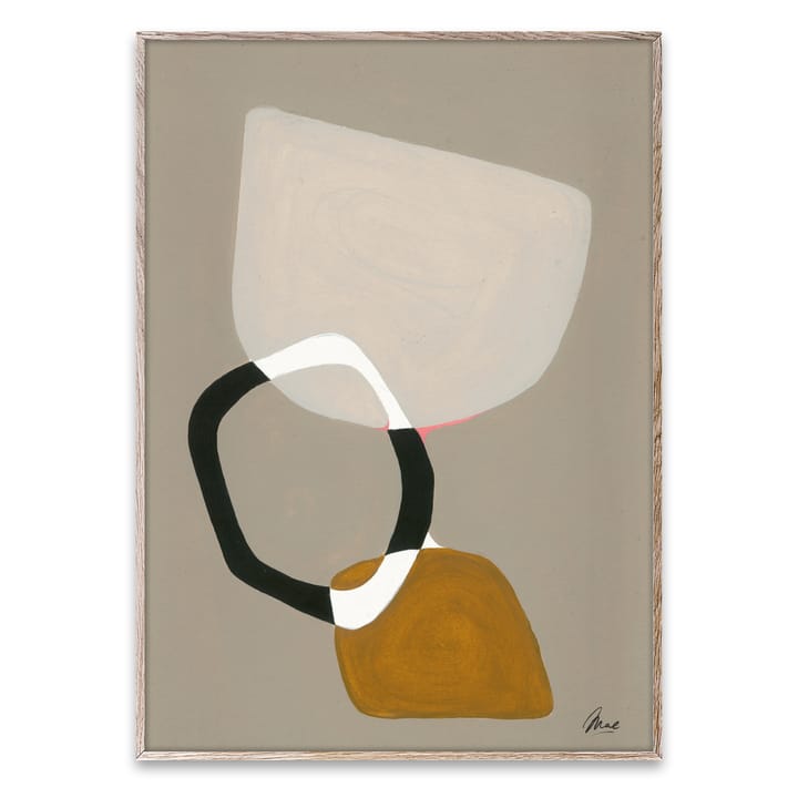 Composition 03 -juliste - 50x70 cm - Paper Collective