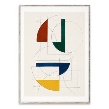Constructions 01 -juliste - 50x70 cm - Paper Collective