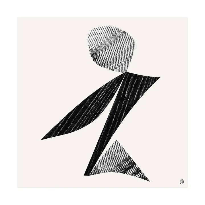 Cut Shapes 01 juliste - 70x70 cm - Paper Collective