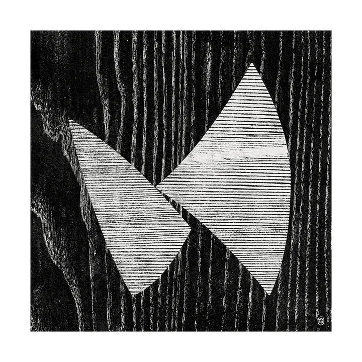 Cut Shapes 04 juliste - 70x70 cm - Paper Collective