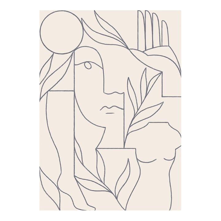 Eden juliste  - 50x70 cm - Paper Collective