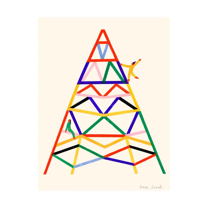 Escalader juliste - 50x70 cm - Paper Collective